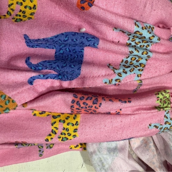 SSYS Colorful CHEETAH Animal Print PINK Pajama Set SIZE SMALL - Picture 7 of 8